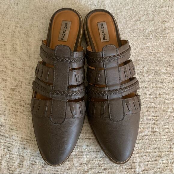NOT RATED Monty Mule Faux Leather Slip On Pointed Toe Women’s Size 8.5 - Picture 1 of 11